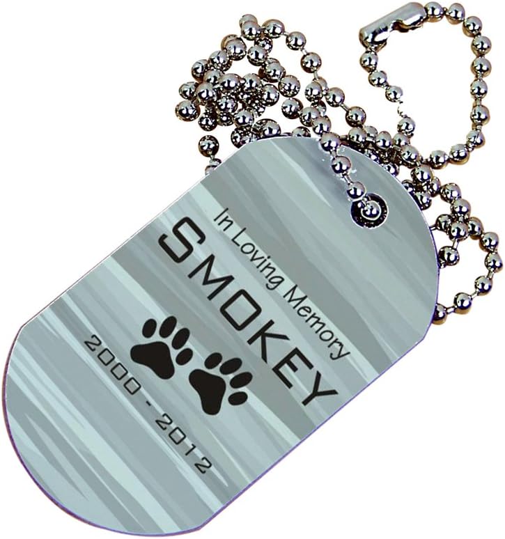 pet memorial dog tags