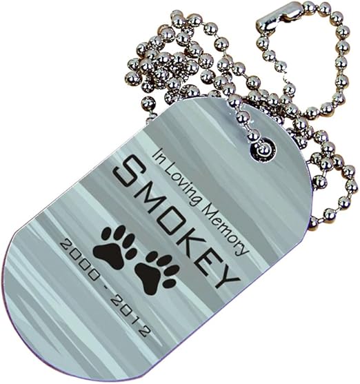 remembrance dog tags