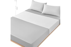 ARTYLY Grounding Blanket Well Bedsheet Pemf Mat for Cotton Bed Fitted Earthing Sheets Drap Sante Lit Queen King Size(White