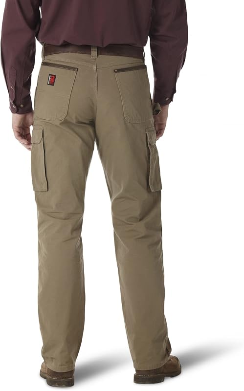 Riggs Workwear Ranger - Pantaloni da Lavoro da Uomo, Corteccia, 42W x 36L