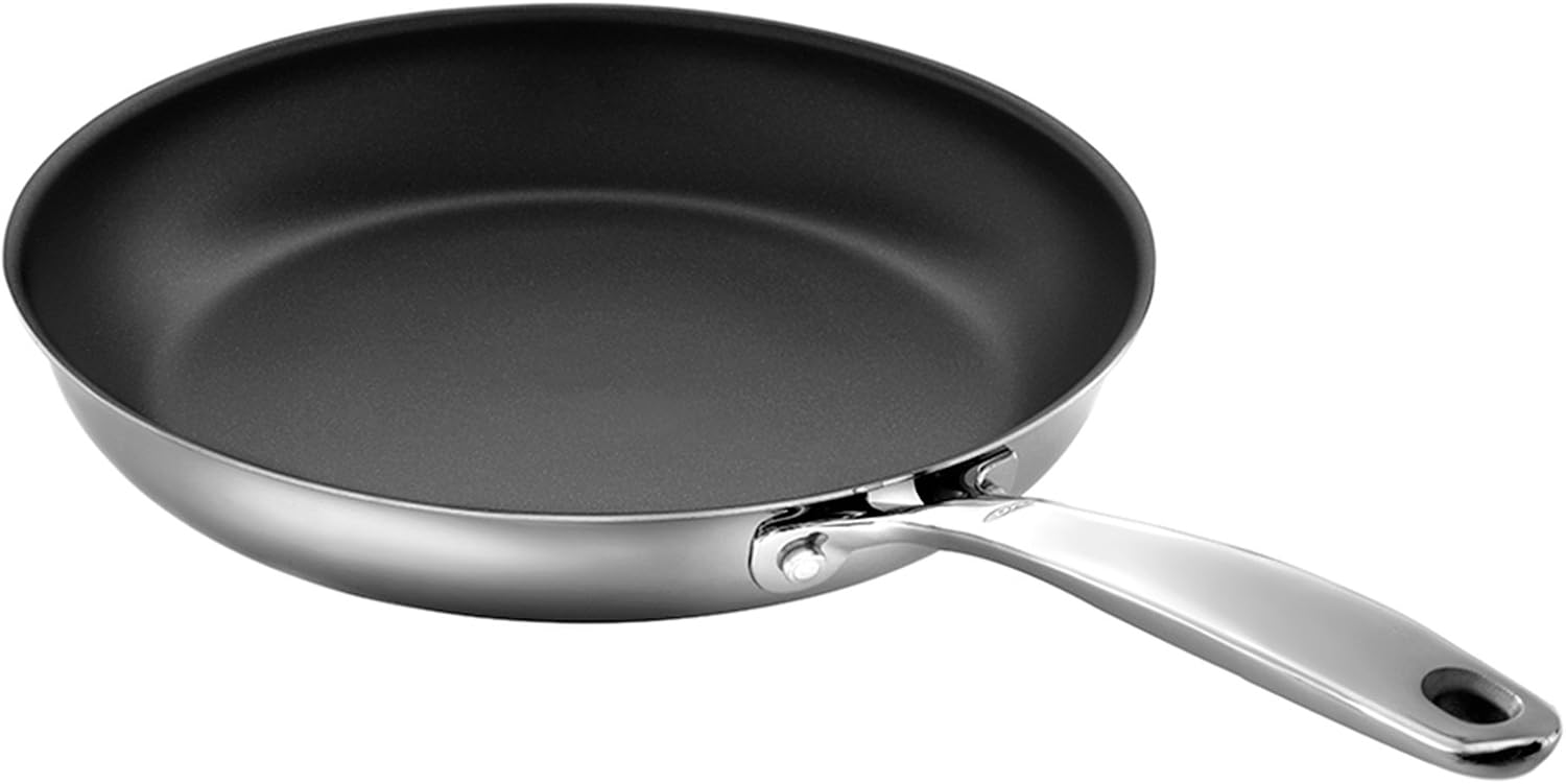 OXO Good Grips NonStick Frying Pan, Stainless Steel, 28 cm Amazon.co