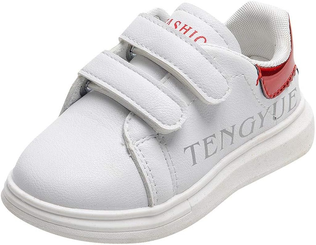 boys white velcro sneakers