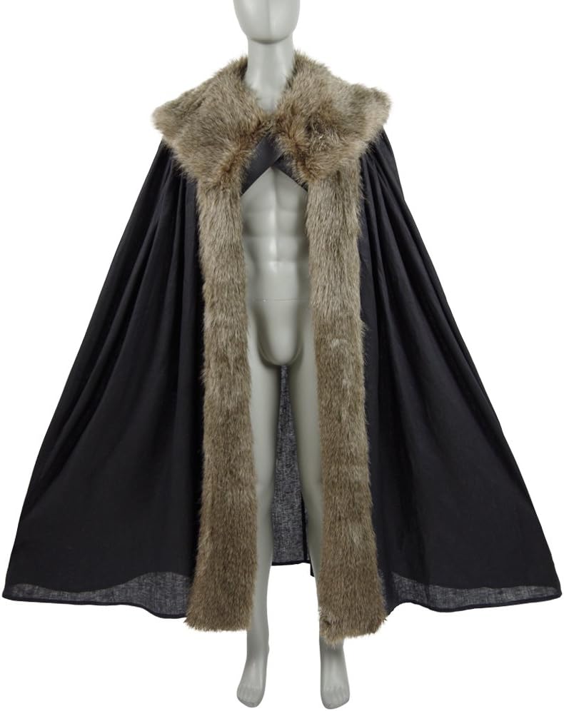 CosDaddy Mens Battle Suit Cosplay Costume With Cape