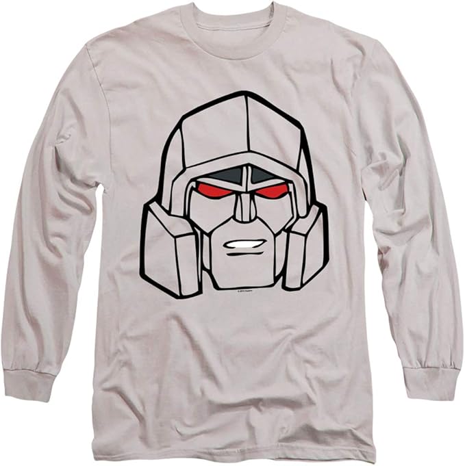 Transformers Megatron Head Unisex Adult LongSleeve T Shirt