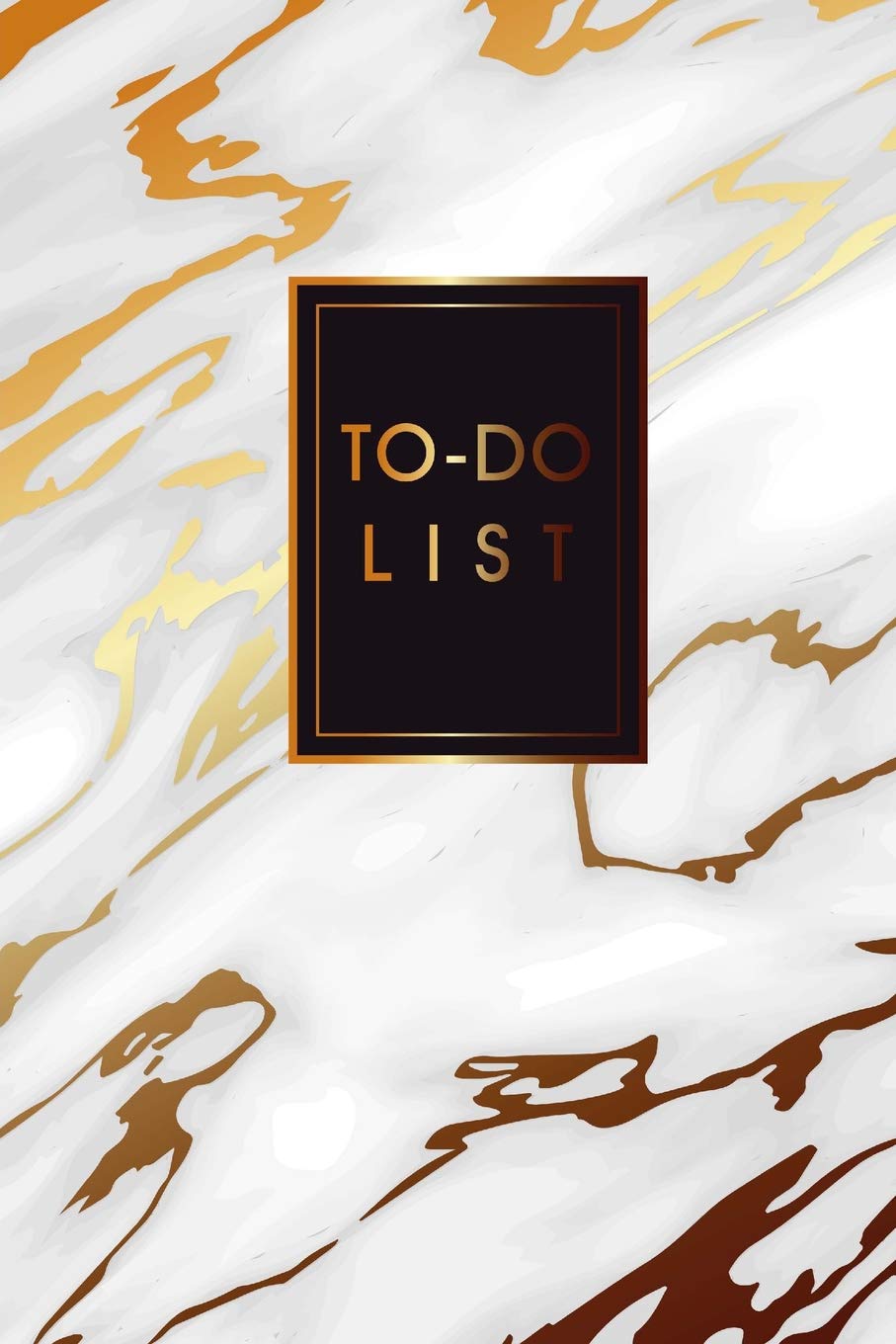 Amazon Com To Do List Marble Gold To Do List Notebook For Work Planner Daily Checklist Planner Personal Planner Organizer Business Planner Notebook Daily X 9 100 Pages Daily To Do Planner Notebook