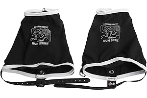 Waterproof Low Gaiters For Trail For Running And Hiking And Stretchy Shoe Protection