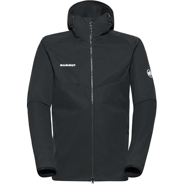 Mammut Crater Light HS Hooded Jacket - Men's, Black, S, 1010 Mammut Crater Light HS Hooded Jacket - Men's, Black, S, 1010
