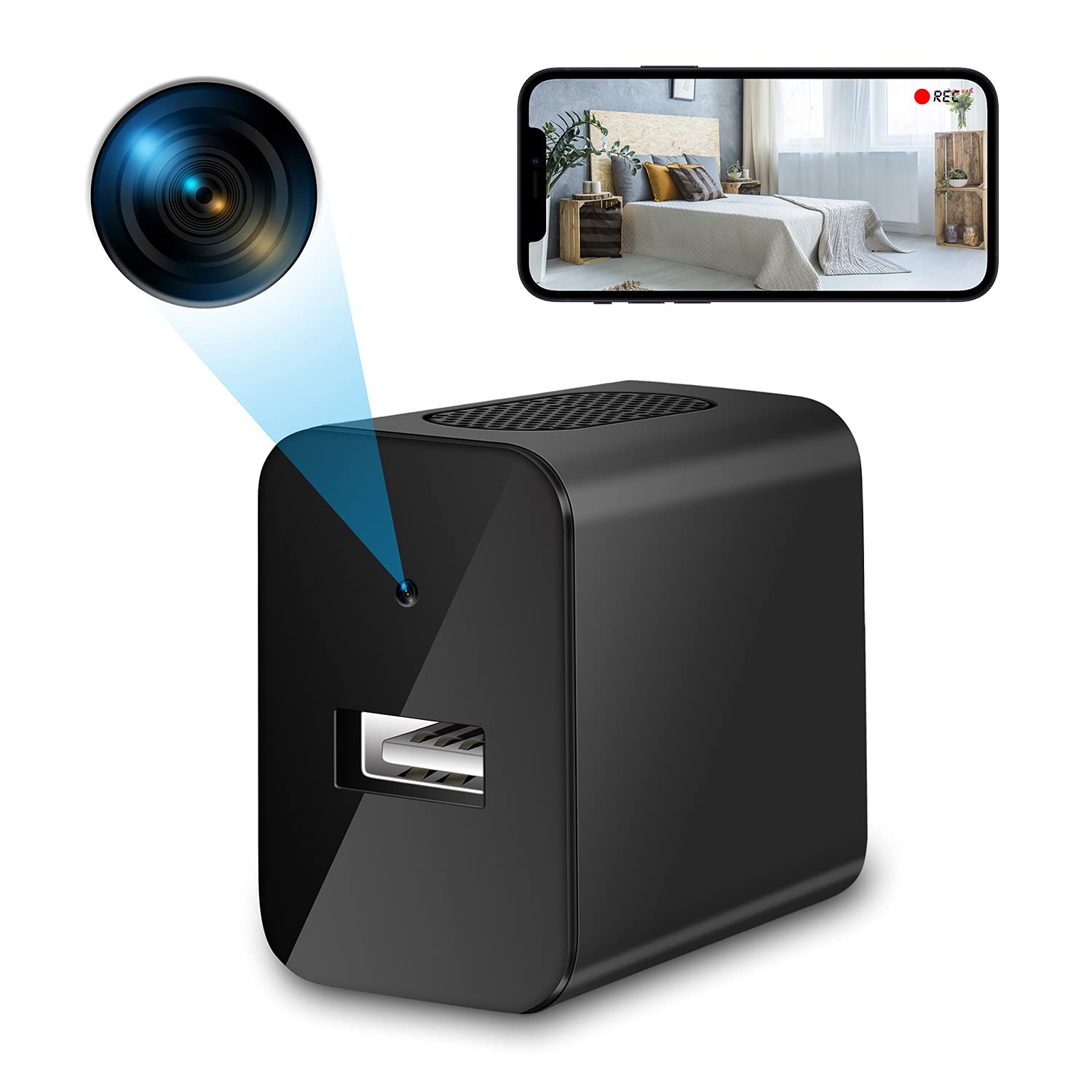Mua WiFi Ultra Small Camera, Hidden Camera, Long Time Recording, HD