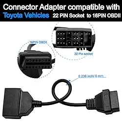 Goliton 22 Pin OBD1 to 16 Pin OBD2 Convertor