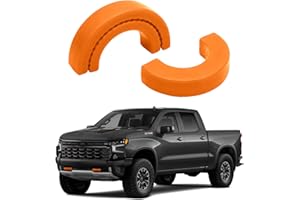 LBC.JZJU Tow Hook Cover for Chevrolet Silverado 1500 2007-2025 Custom Design Compatible Trailer Hitch Cover with Chevrolet Accessories（ Orange）