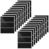 YIKIADA Black Color Coding Labels 4 × 2 Inches Self-Adhesive Rectangle Stickers Waterproof Name Tags for Office School Home 60 PCS