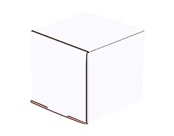 BOX USA Shipping Boxes Small 4"L x 4"W x