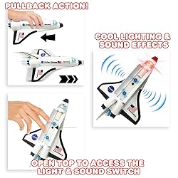 ArtCreativity Space Shuttle Toy Set with 2
