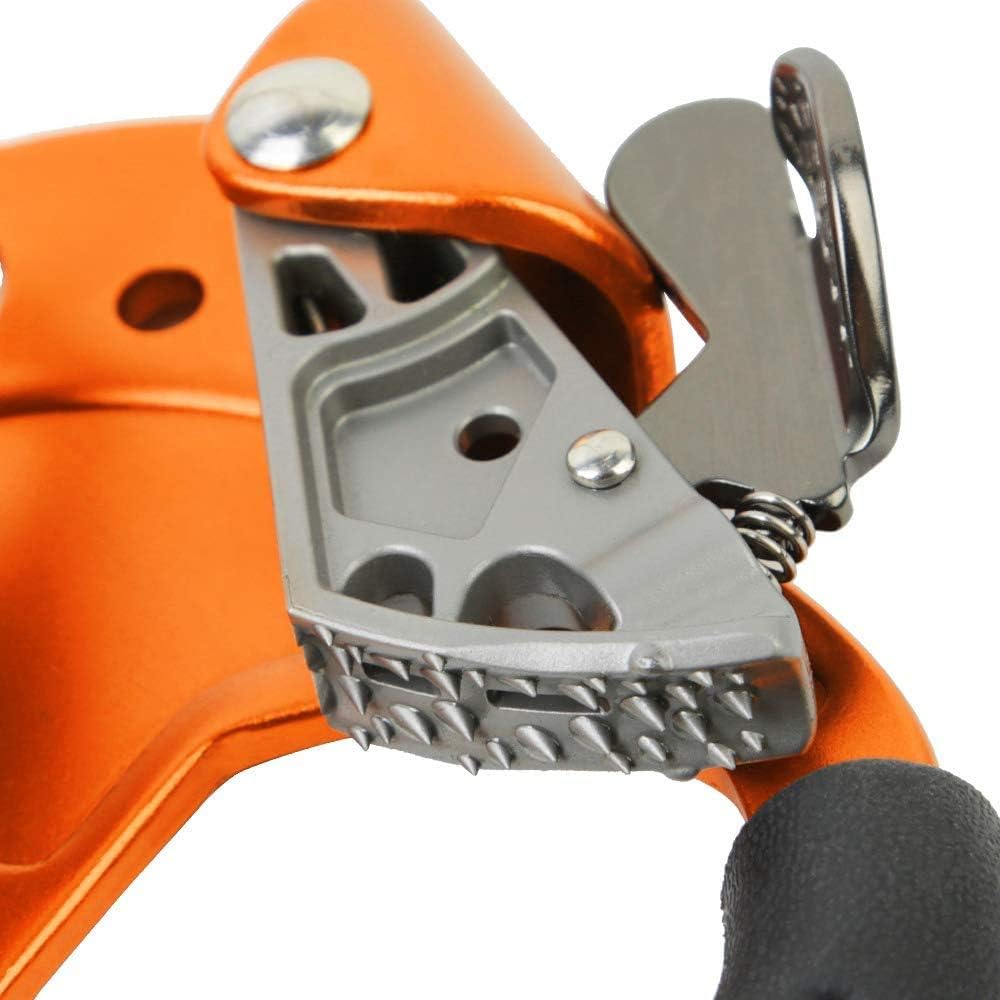 SZCQ SRT Climbing Hand Ascender Aviation Light Alloy Mountaineering Rock Ergonomic Rappelling Gear Equipment Right Handled Ascender Arborist Tree Climber Rigging : Sports & Outdoors