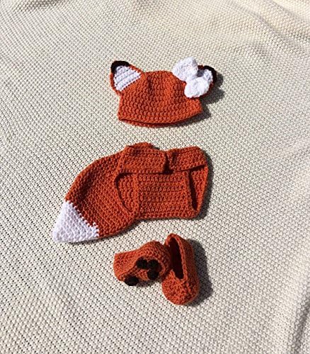 Newborn Fox Outfit, Photo Prop, Baby Fox Outfit, Fox Tail, Baby Fox Costume, Baby Shower Gift, Fox Outfit, Fox Costume, Baby Fox Clothes