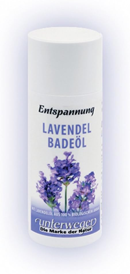 Unterweger Organic Lavender Bath Oil, 150ml - Relaxing
