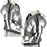 Complete Medieval Knight Arms Armor Set Silver