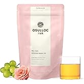 Osulloc Wedding Green Tea (Floral & Sweet Muscat Scent) | Sweet Fruit Tea | 20 Pyramid Tea Bags, 1.41oz