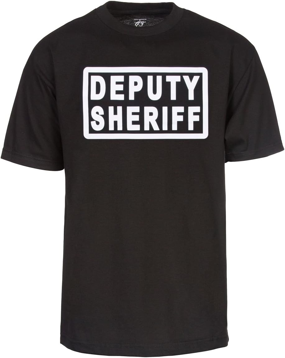 Deputy Sheriff Military Shirt T-Shirt, L
