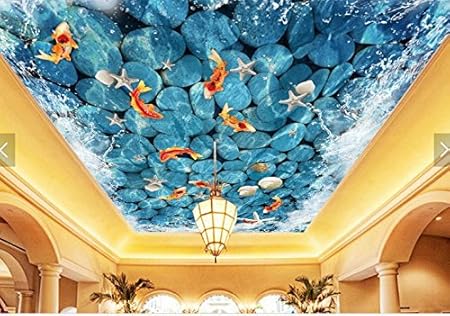 Wapel Custom Size 3d Wallpaper 3d Ceiling Wallpaper Cobblestone 3d