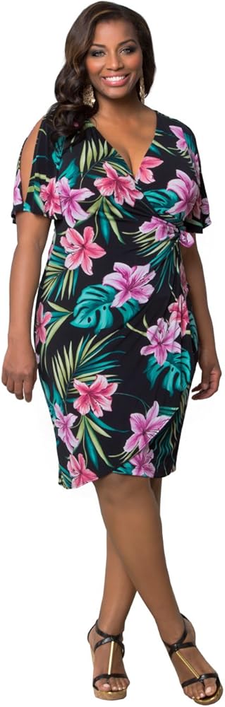 women's plus size tropical clothing