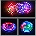 Cystal Bat Fidget Spinner Toy, LED Light Fidget Hand Spinner EDC Toy,Reducer Bearing Toy for ADHD Focus Stress Relief Time Killing Helper, High Speed Bearing