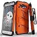 Samsung Galaxy J7 Case, Zizo [Bolt Series] with Free [Galaxy J7 Screen Protector] Kickstand [12 ft. Military Grade Drop Tested] Holster - J7 2015