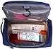 Utopia Home Toiletry Travel Bag (Polyester, Blue) - for Men and Women - Perfect for Travelling, Vacations Or Business Trips - Water Resistant with Mesh Pockets and Strong Hanging Hook