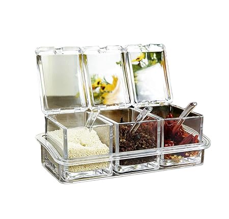 Htlp Yan Long Home Vassoio Di Spezie Di Plexiglass Acrilico Del