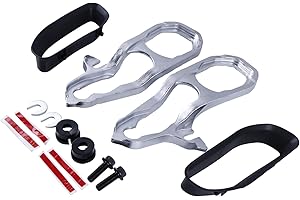 Etersec Front Car Tow Hooks Left & Right with Hardware Compatible with 2019-2022 Dodge Ram 1500 3.6L 5.7L Engine, 68288777AA