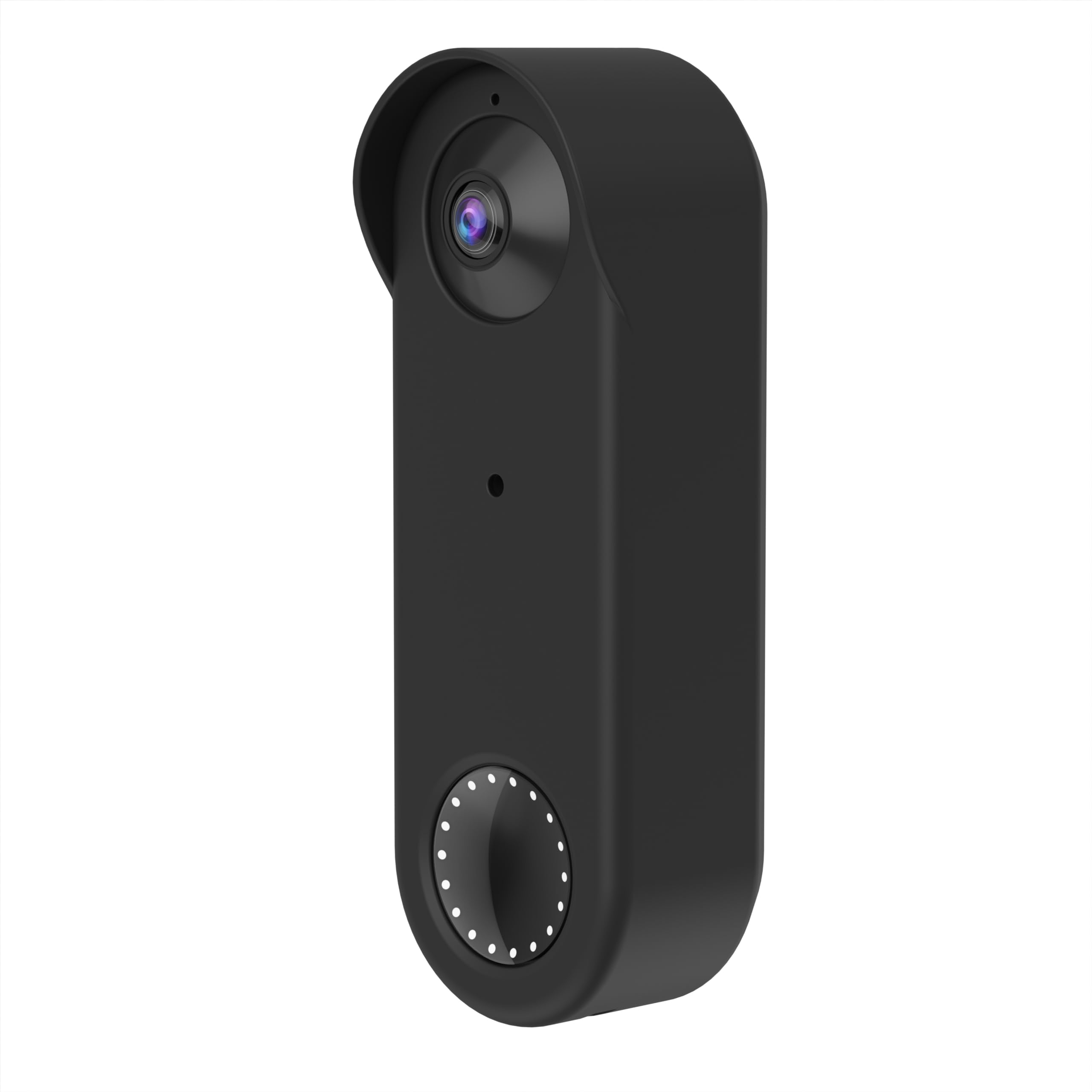 Photo 1 of Gusfeliz Silicone Skin Case Cover Compatible to Arlo Doorbell AVD2001-100NAS - UV & Weather Rain Protection, Black