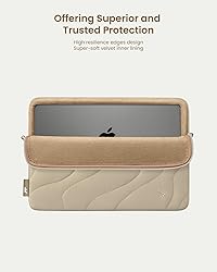 tomtoc 360 Protective Puffy Laptop Sleeve for