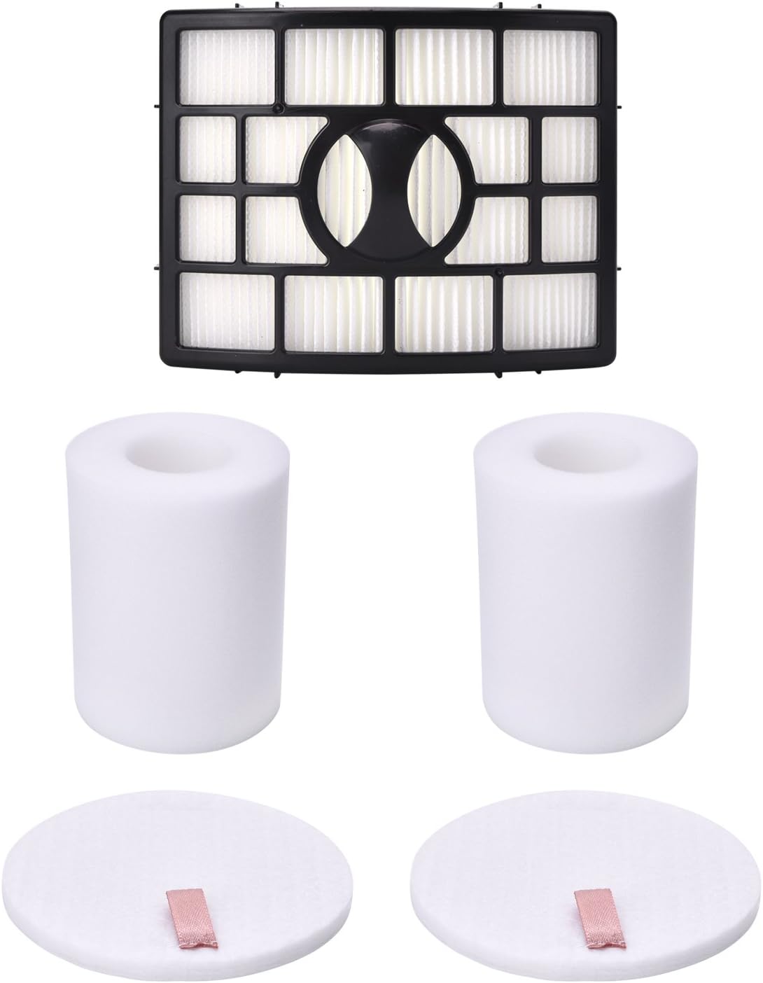 Replacement Filter Set for Shark Rotator Powered Lift-Away XL Capacity, NV755 UV795 Rotator Lift-Away Vacuum Cleaner - Part # XFF755, Includes 1 Hepa Filter & 2Pre-Filter Foam and Felt Filter