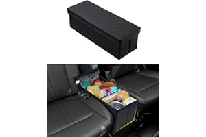 Mixsuper Liner Car Seat Organizer for Kia Telluride 2026 2025 2024-2020, Console Organizer Backseat Box for Kia Telluride, Kids Toys Baby Supplies Dog Toy Box Storage Bin Travel Accessories