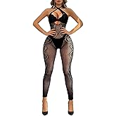 Sesiwadbe Woman Lingerie Tights Fishnet Body Stockings Mini Top Pantyhose Dancer Outfits