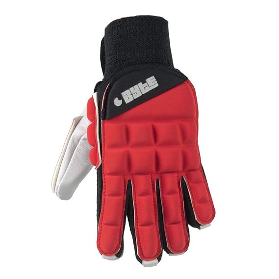 Byte Field Hockey Left Hand RED Club Glove Sports & Outdoors