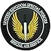SpaceAuto 3D PVC Rubber United Kingdom Special Forces British Army Special Air Service SAS Military Tactical Morale Desert Badge Hook Patch 3.15
