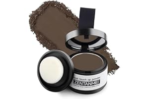ZENTANMEI Root Touch Up Hairline Powder Instantly Hair Powder for Thinning Hairline Cover Up Conceals Hair Loss Thin Hair Receding Hairline Shadow Filler For Men & Women (Medium Brown)