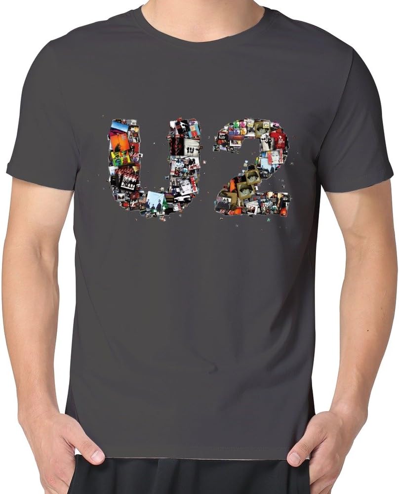 MARY Men's Rock Band U2 And Saoirse Ronan T Shirts Asphalt L