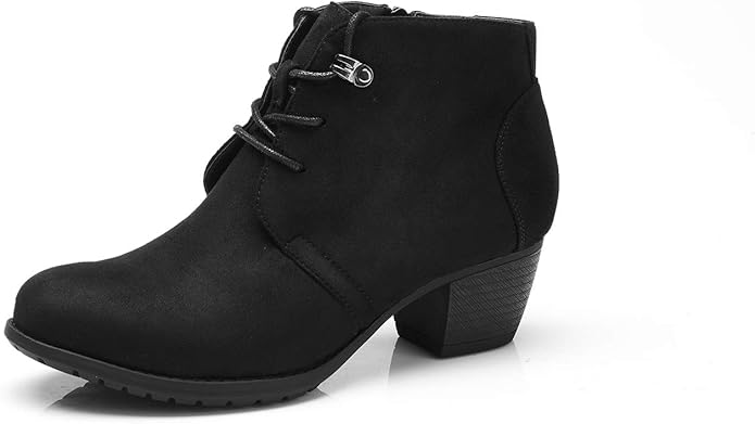 VJH Confort Lace Up Comfortable Booties
