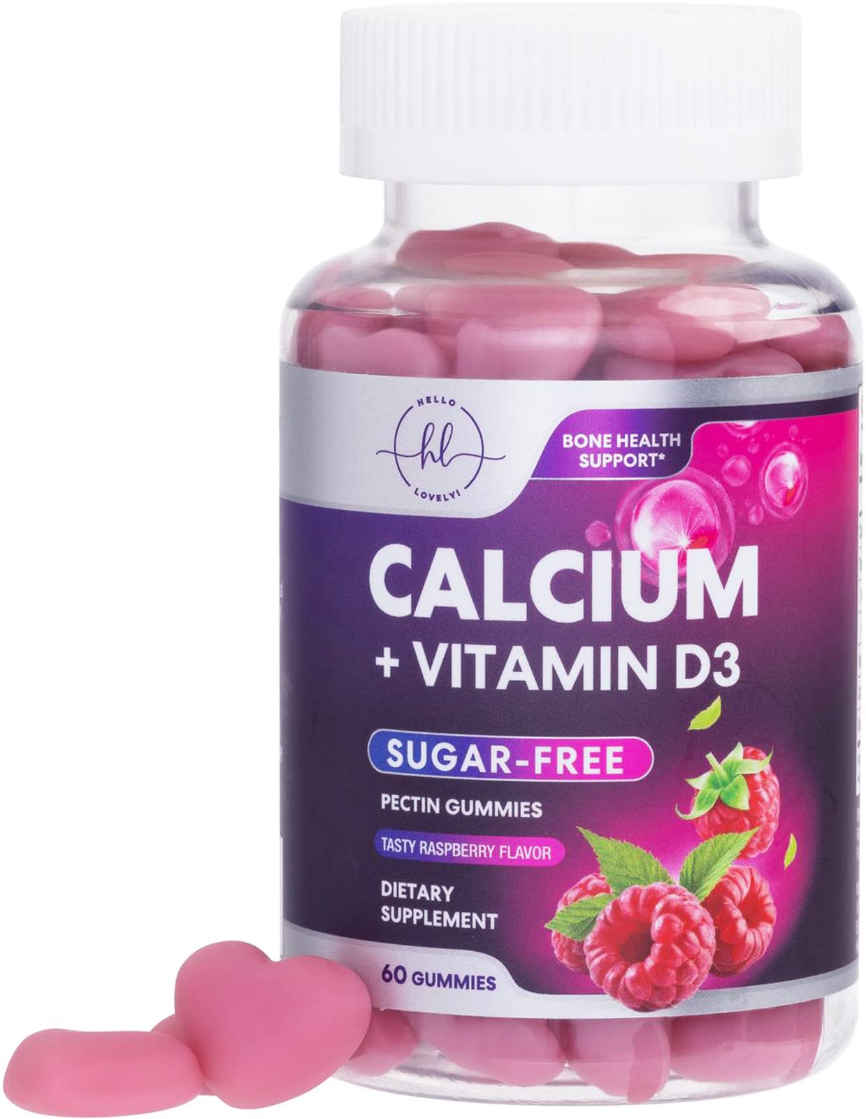 Calcium + Vitamin D3 (Raspberry)