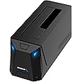 SABRENT USB-C Hard Drive Docking Station, 2.5"/3.5" Inch SATA SSD & HDD Tool Free 10Gbps Docking Station, Hot Swappable, Supports 20TB Drives, for Windows and Mac (DS-UC1B)