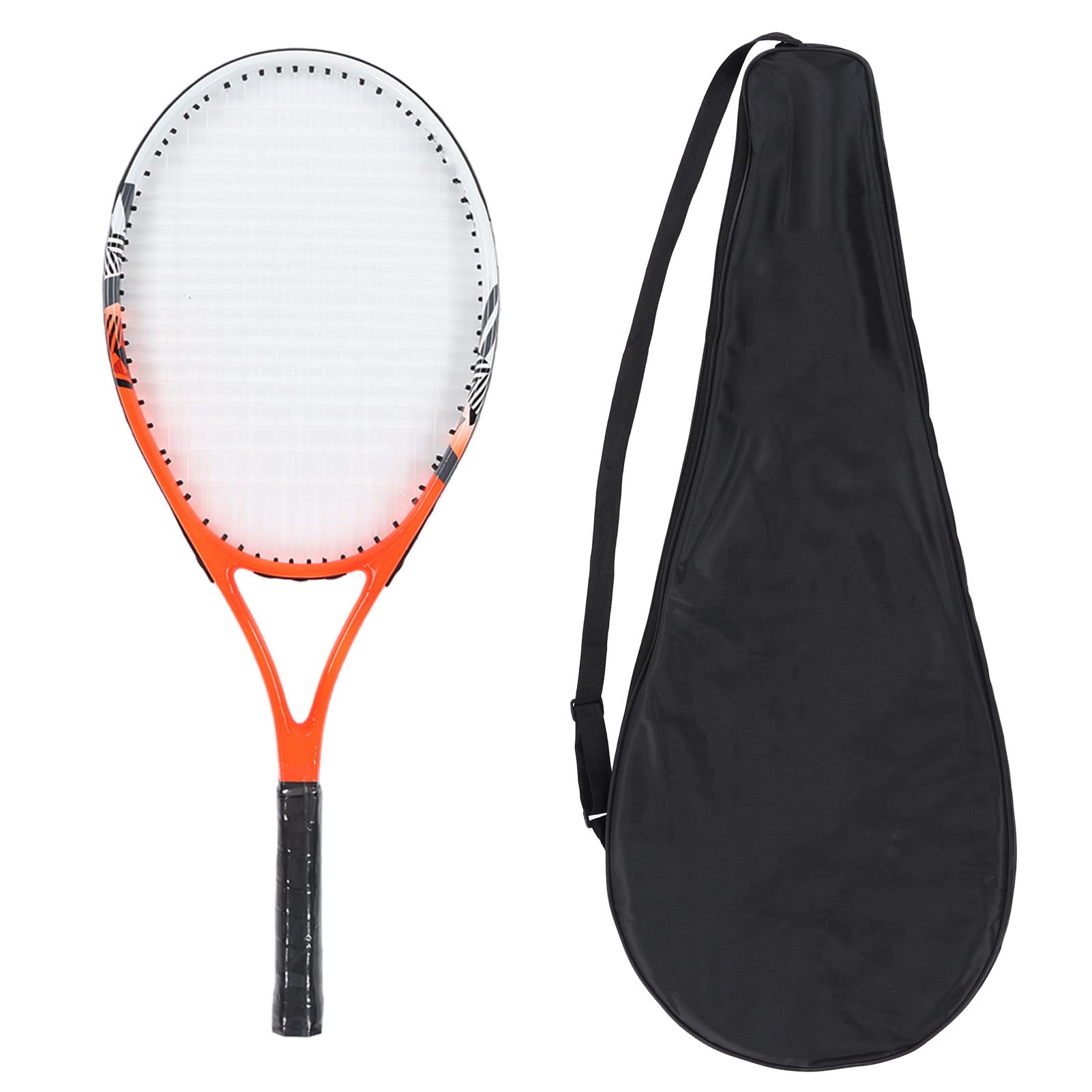 27 Inch Tennis Racket, Aluminum Alloy Adult Tennis Racquets with Storage Bag for Training Match