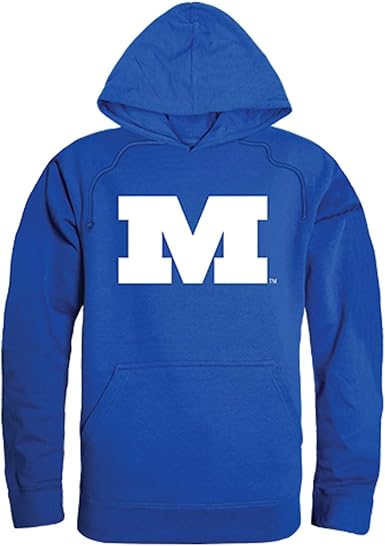 big blue hoodie
