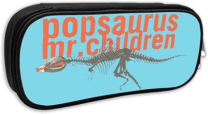 Amazon Mr Children ミスチル ロゴ ペンケース 人気 シンプル 大容量 多機能 ポケット 高校生 オフィス用 ファスナー付き 筆箱 ペンケース 文房具 オフィス用品