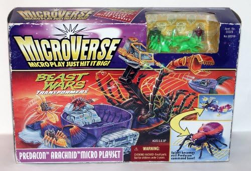 Microverse - Transformers Beast Wars Predacon Arachnid Micro Playset