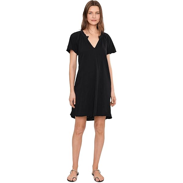 Amazon.com: Sanctuary Women's Side Tie T-Shirt Dress White/Black Stripe 4  X-Small : Clothing, Shoes & Jewelry
