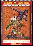Iowa State Cyclones 2016 Vintage Football Calendar by 