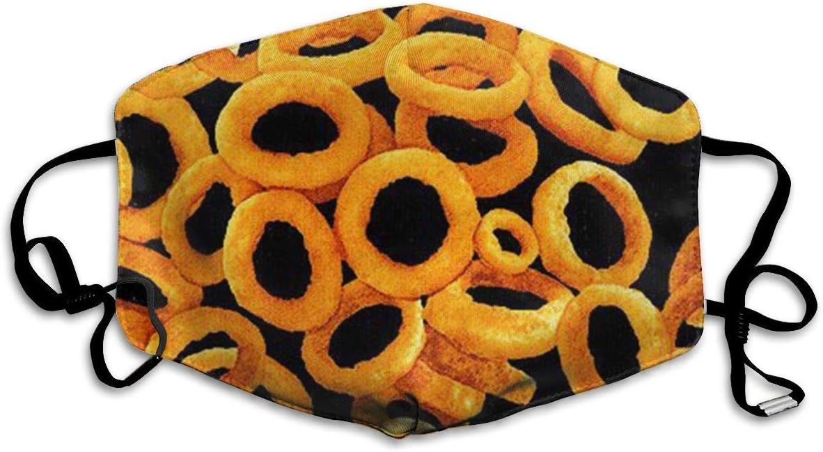 Crispy Onion Rings Fashion Earloop Face Masks Anti-Dust Anti Flu Pollenm Germs Bacteria Virus Smog Face and Nose Cover Medical Mask