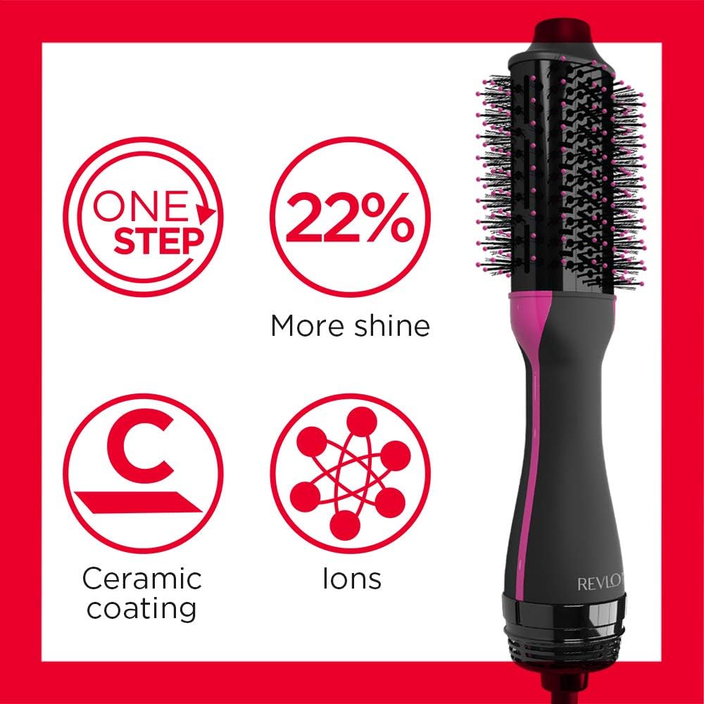 Revlon Salon One-Step Hair dryer and Volumiser mid to short hair (One-Step, 2-in-1 styling tool, IONIC and CERAMIC technology - Image 5